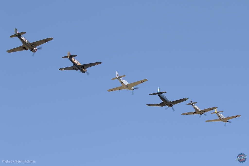 Impressive 'Warbirds Downunder Airshow' Came Back 41 Finale NigelH 7D2 4154c