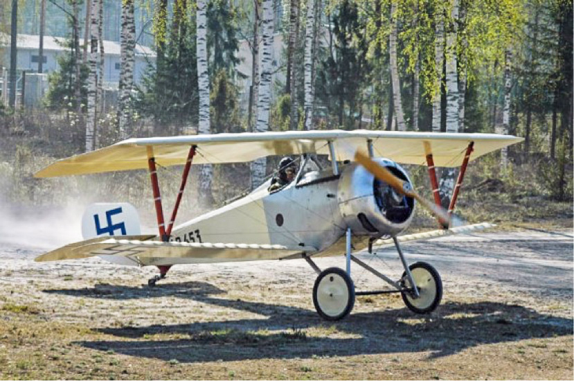 Finland's Aviation Treasures - Ian Allan Aviation Tours 14 Finnish WWI Biplane