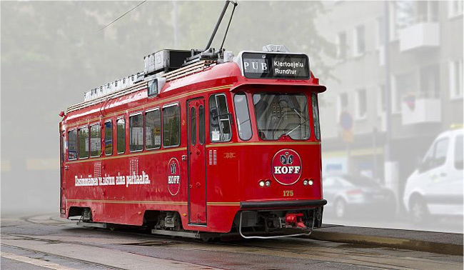 Finland's Aviation Treasures - Ian Allan Aviation Tours 11 Finnish tram
