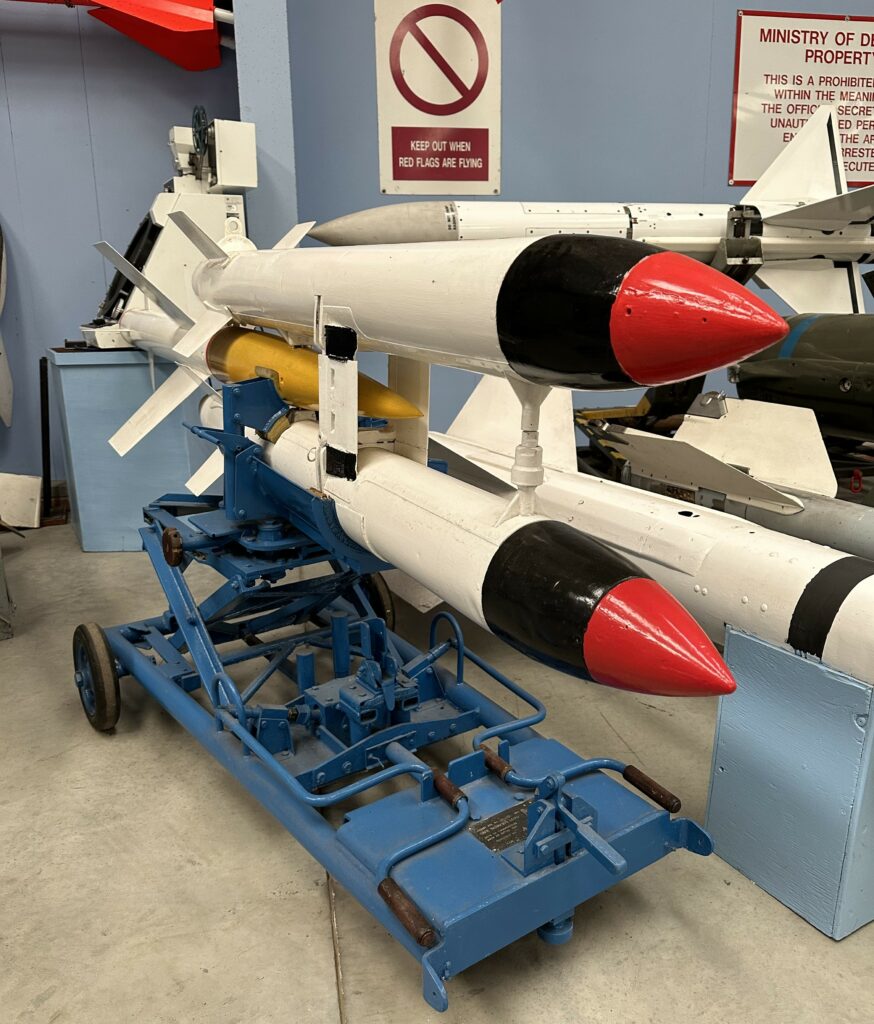 Newark Air Museum Gifted Objects by RAF Museum 10 Fireflash Missle Set 7573 H Heeley