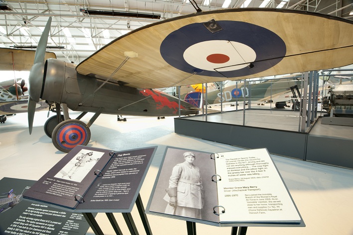 Chocks Away for ‘First World War in the Air’ Exhibition at Cosford 11 '©Trustees of the Royal Air Force Museum’