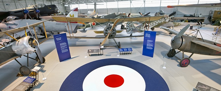 Chocks Away for ‘First World War in the Air’ Exhibition at Cosford 12 '©Trustees of the Royal Air Force Museum’