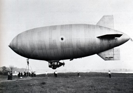 Goodyear Bringing 1925 Livery Blimp to Oshkosh for Airship Centennial Celebration 10 First flight of Pilgrim 1925