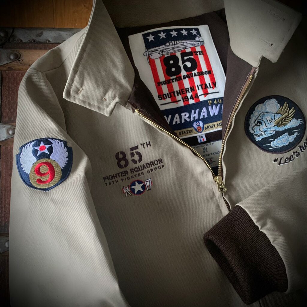 BARNSTORMER: Wearing The Elegance and Nostalgia of Vintage Aviation 12 Flight Jacket Lees hope WW2 Collection