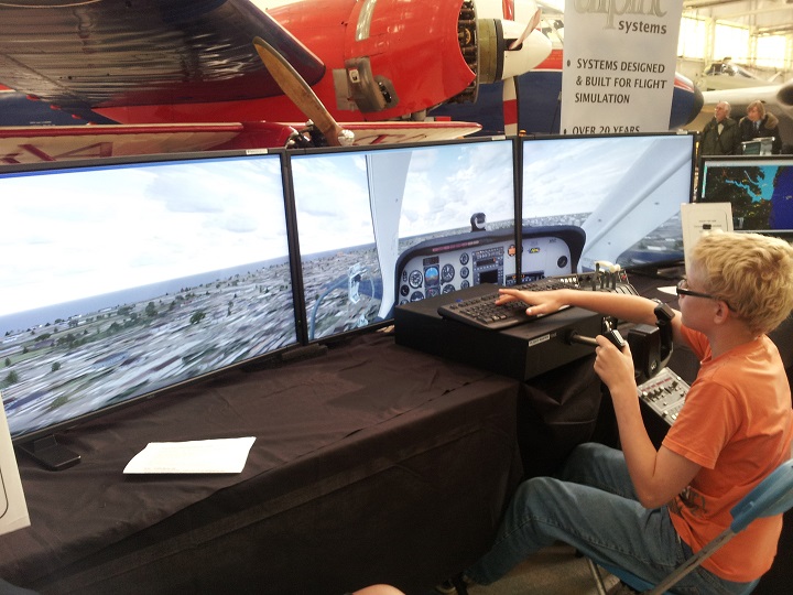 Flight Simulation Event Heads to Cosford 12 FlightSim4