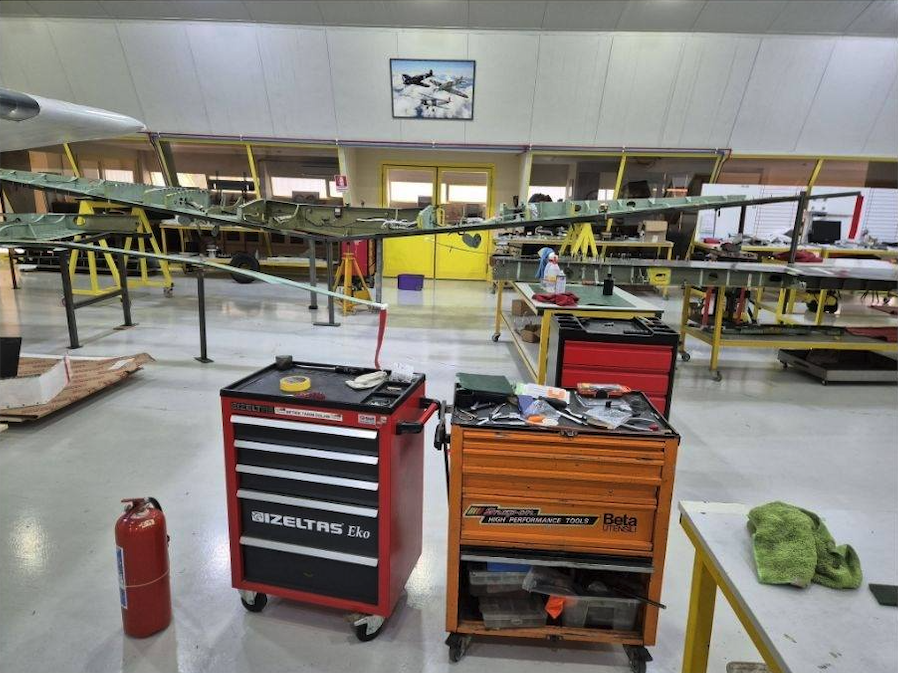 Turkish Focke-Wulf Fw 190 Restoration Advances Toward 2026 Test Flight 19 Flugwerk built Focke Wulf FW 190A8N hangar shop