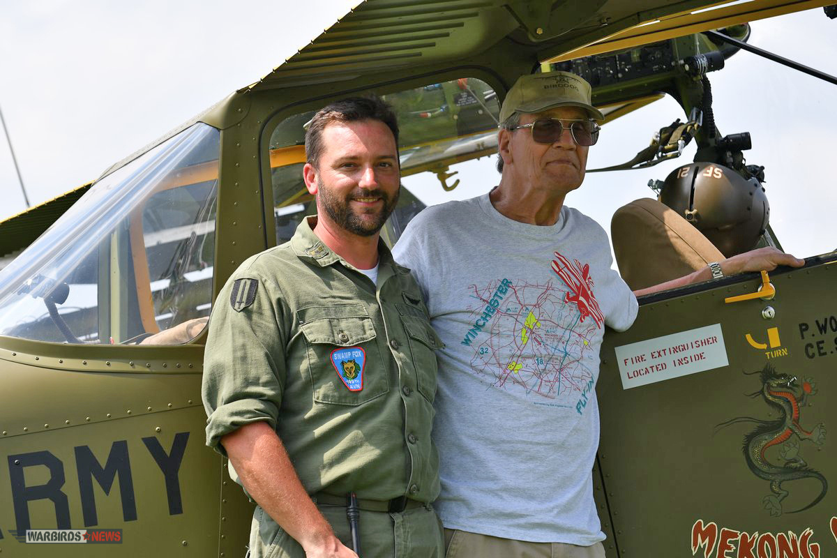 Historical Aircraft Group's Fly Party 2016 - Italian Air Show Report 11 Andrea Rossetto (left) and Rick Shoup ( Right) - Photo by Luigino Caliaro - AEROPHOTO.IT