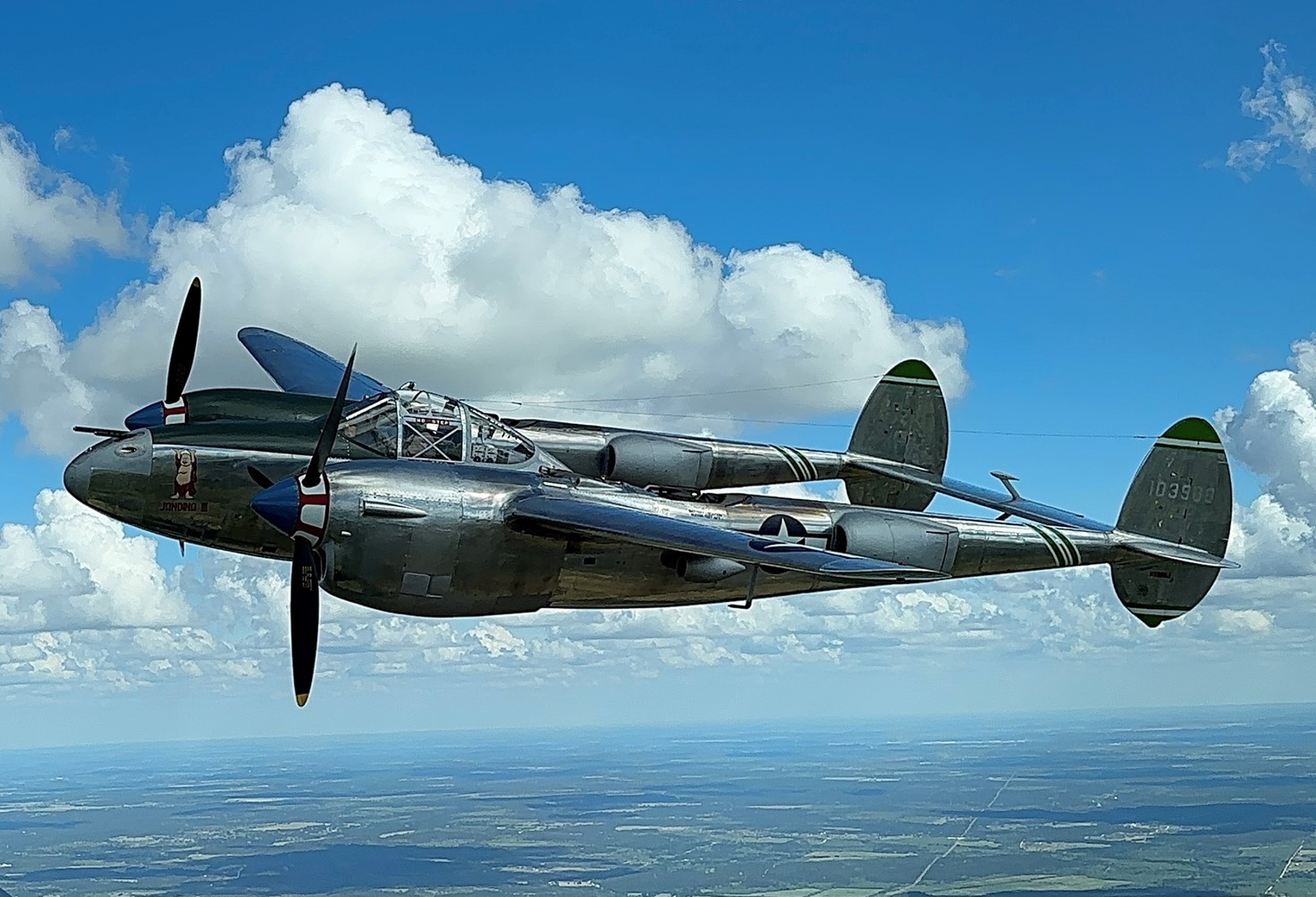 P-38J Lightning Jandina III Arrives at Flying Heritage and Combat Armor Museum 16 Flying Heritage and Combat Armor Lockheed P 38J Lightning Jandina III serial number 42 103988