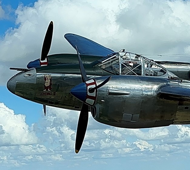 Flying Heritage & Combat Armor Museum’s Combat Veteran P-38 Lightning Takes to the Skies 13 Flying Heritage and Combat Armor Lockheed P 38J Lightning Jandina III serial number 42 103988 4