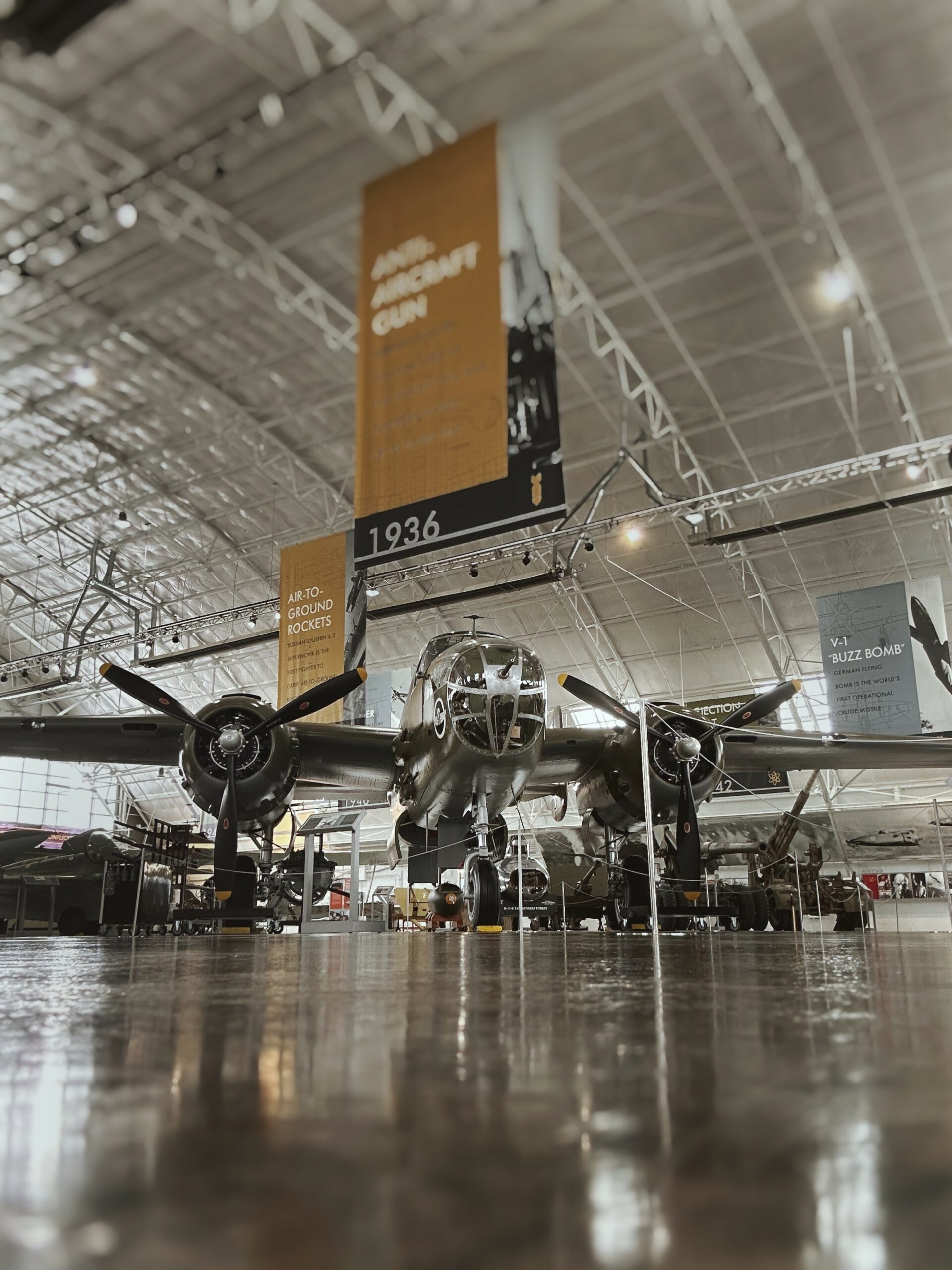 Flying Heritage and Combat Armor Museum October Events Showcase WWII History and Unseen Artifacts 13 Flying Heritage and Combat Armor Museum B 25 scaled