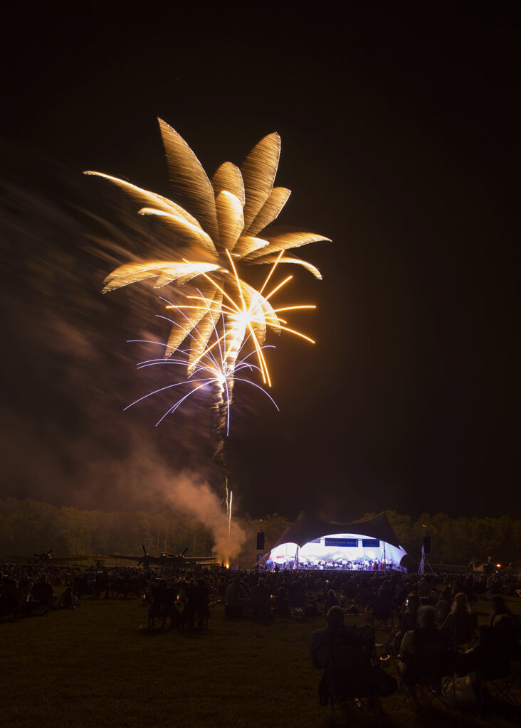 Flying Proms Symphonic Air Show returns to the Military Aviation Museum 14 Flying Proms Fireworks 2