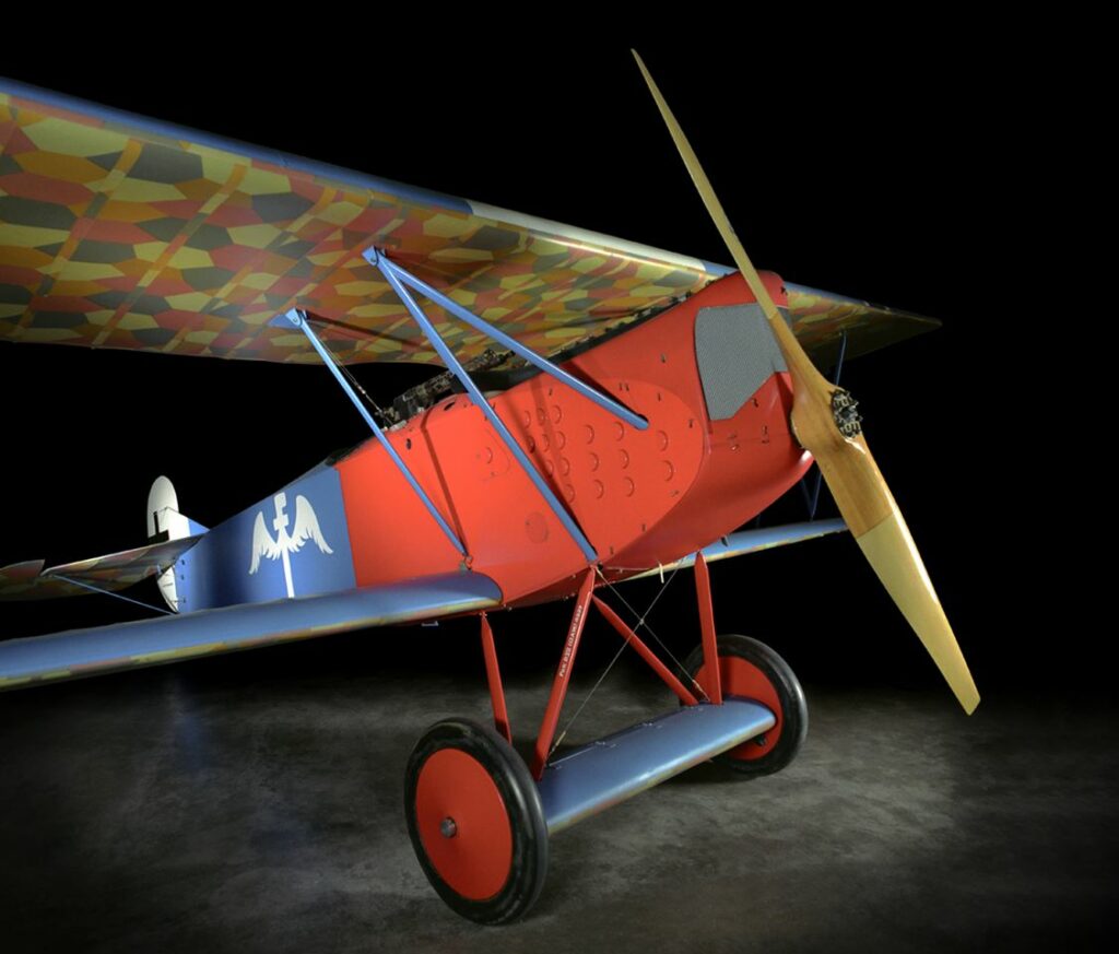 World War I Aircraft Restorations at Seattle's Museum of Flight 29 Fokker D.VII reproduction in the markings of Rudolf Berthold The Museum of Flight 1 e1722392899496