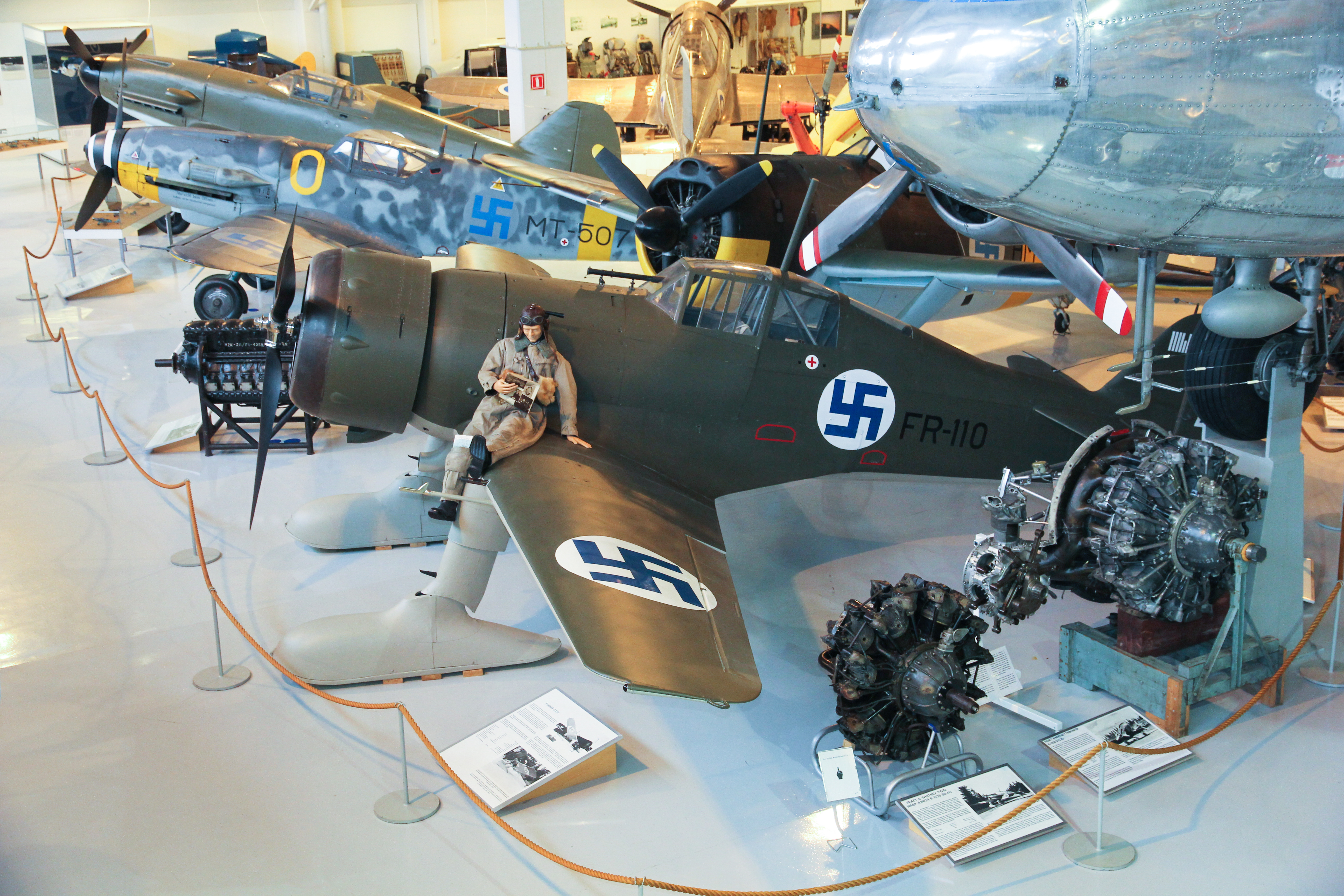 Dutch Fokker D.XXI - Resurrection Update - July, 2020 11 Fokker D.XXI FR 110 Keski Suomen ilmailumuseo 3