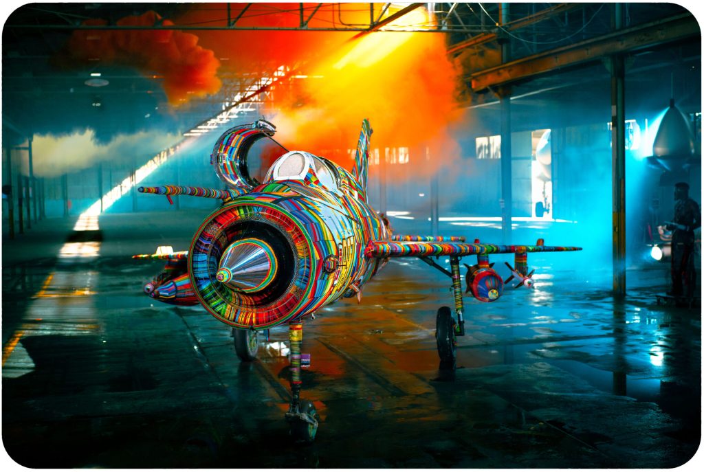 From Warplane to Work of Art: The Stunning MiG-21 Project Premieres June 21 15 Forca Aerea RebeldeThe MIG 21 Project is a large scale freestanding sculpture built from a retired demilitarized and salvaged Polish military fighter aircraft