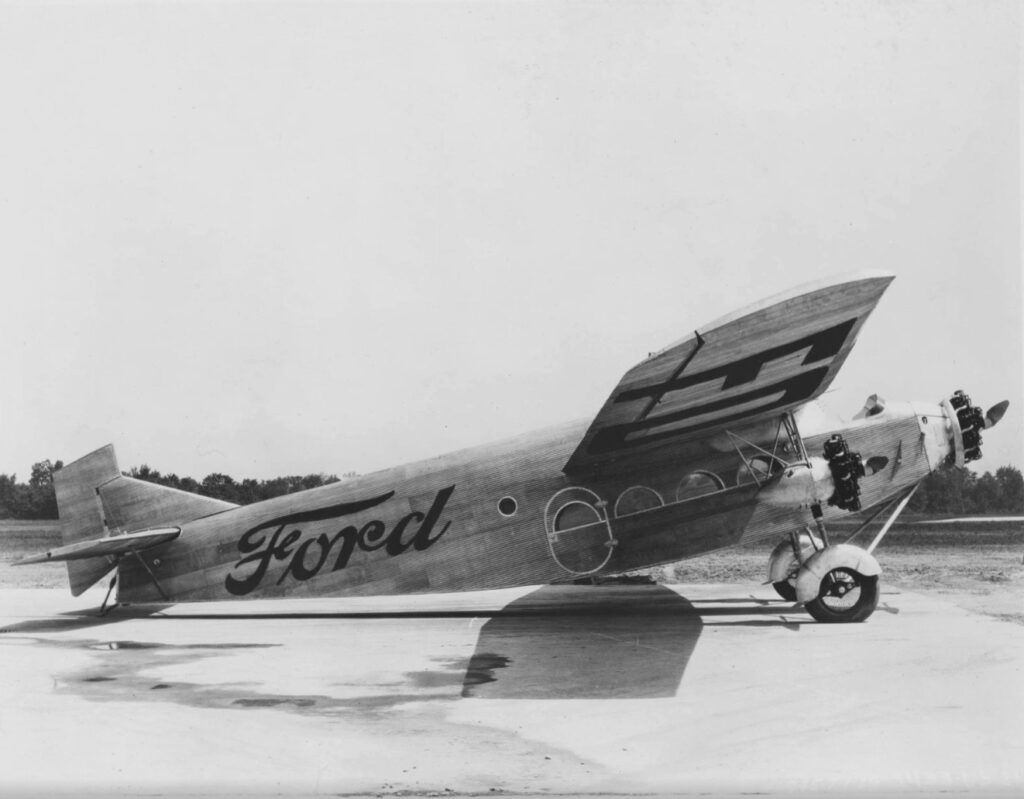 Continuing the Legacy of the Ford Tri-Motor 10 Ford Tri Motor 4 AT 1 photographed at Ford Airport Dearborn Michigan 5 June 1926. Note the open cockpit