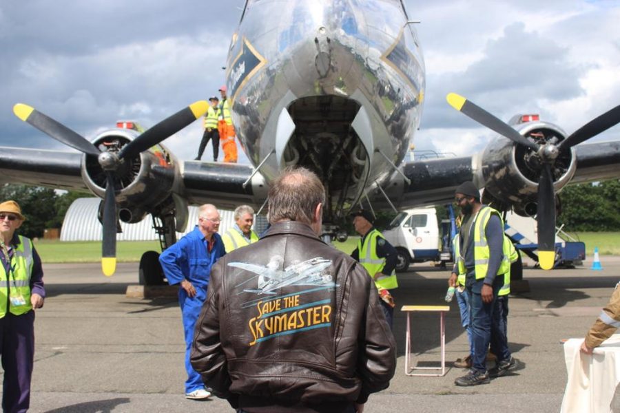The Skymaster Couldn't Be Saved: North Weald C-54 Skymaster Scrapped 12 Former US Navy C 54D 56498 was undergoing restoration at North Weald