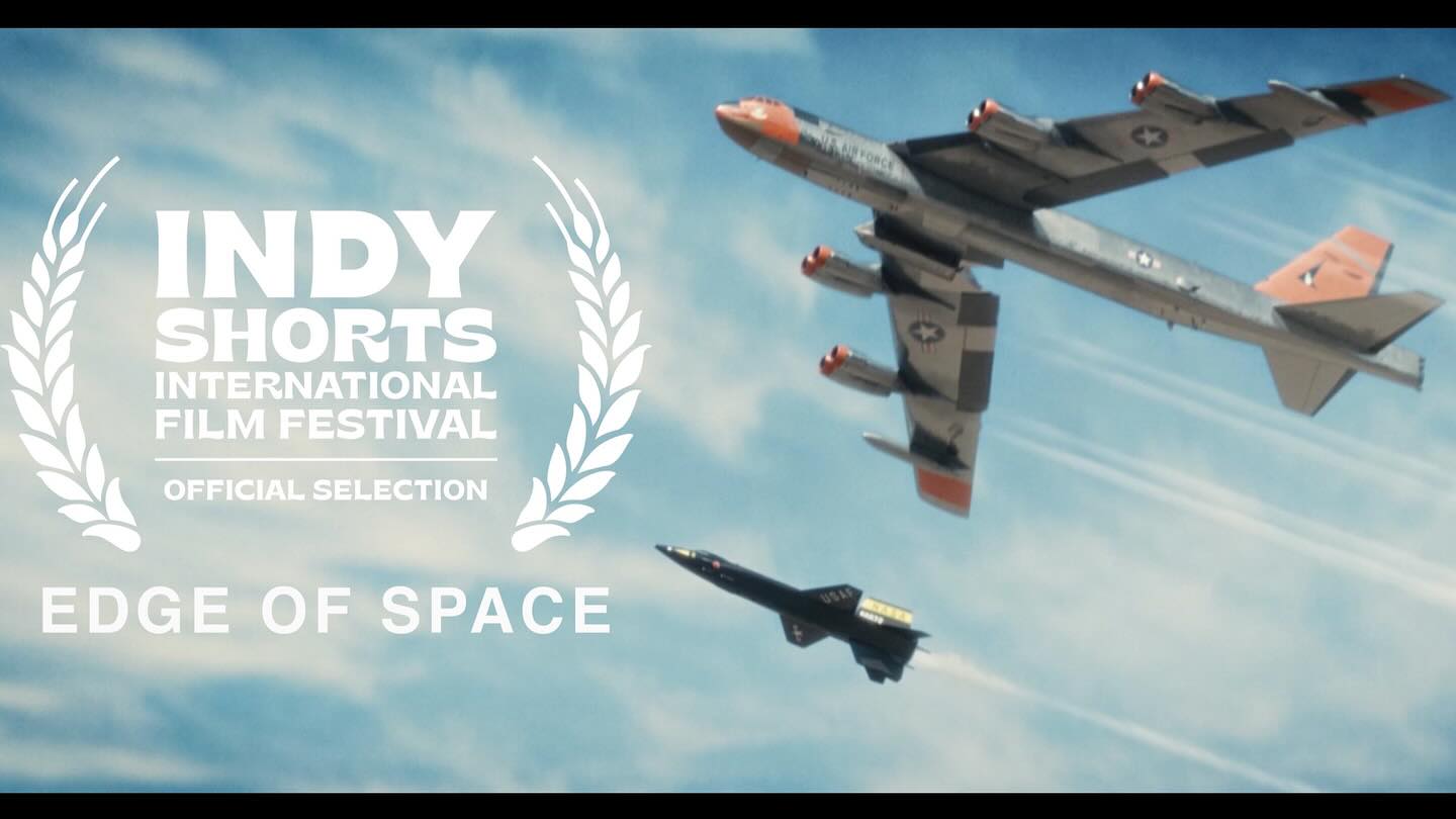 From X-15 to The Moon: Edge of Space Short Film 11 Frame from the Edge of Space movie X 15 and XB 52