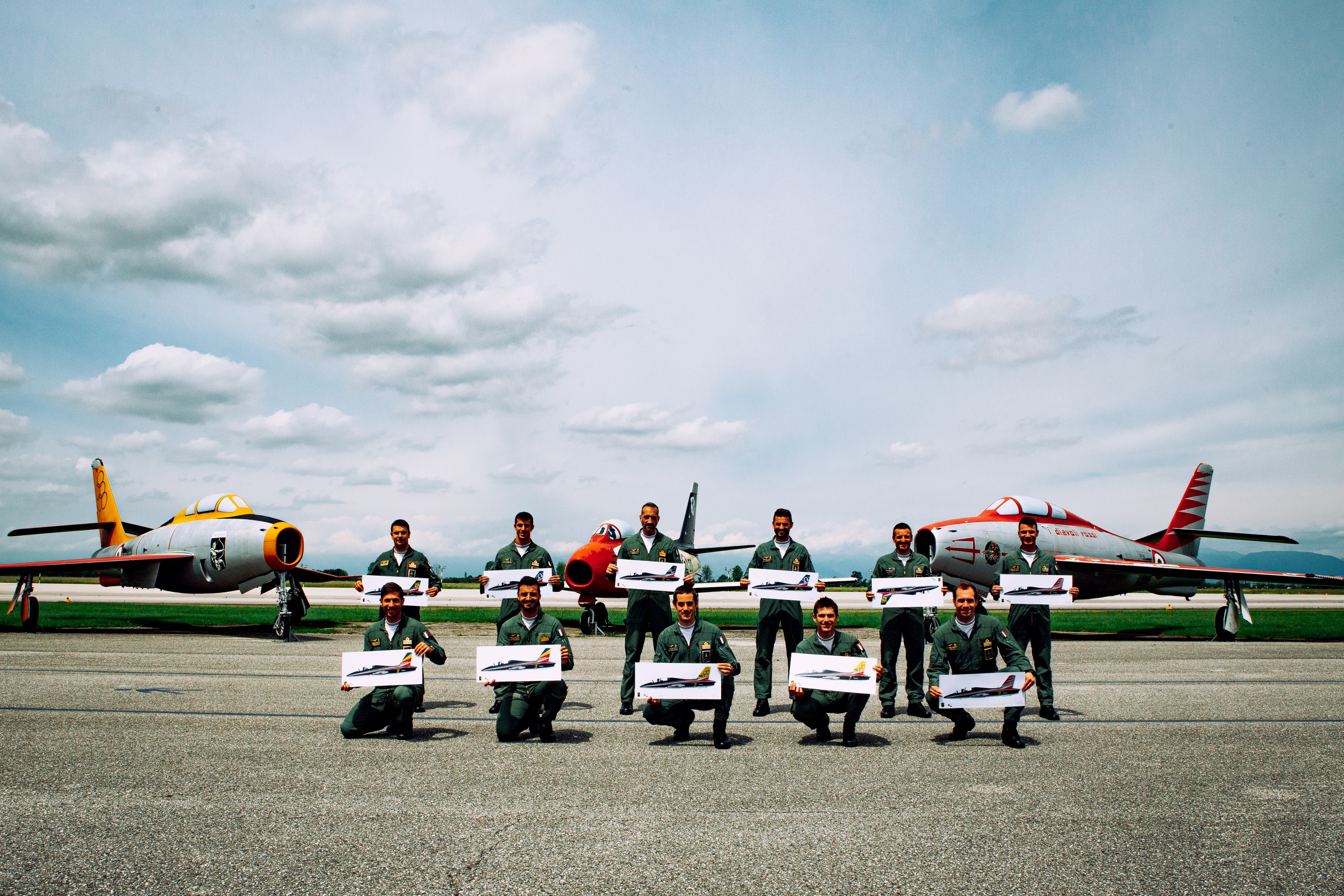 Frecce Tricolori Celebrate 60th Anniversary With Special Markings 16 Frecce Tricolori 60th Anniversary Special colors 9