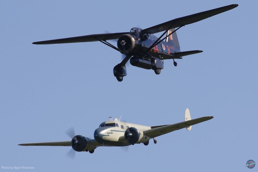 Shuttleworth Season Premiere Airshow 51 G AFTL Electra and Lysander 7D2 2132 1