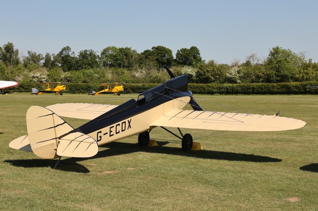 Shuttleworth Season Premiere Airshow 31 G ECDX DH71 R6 1574