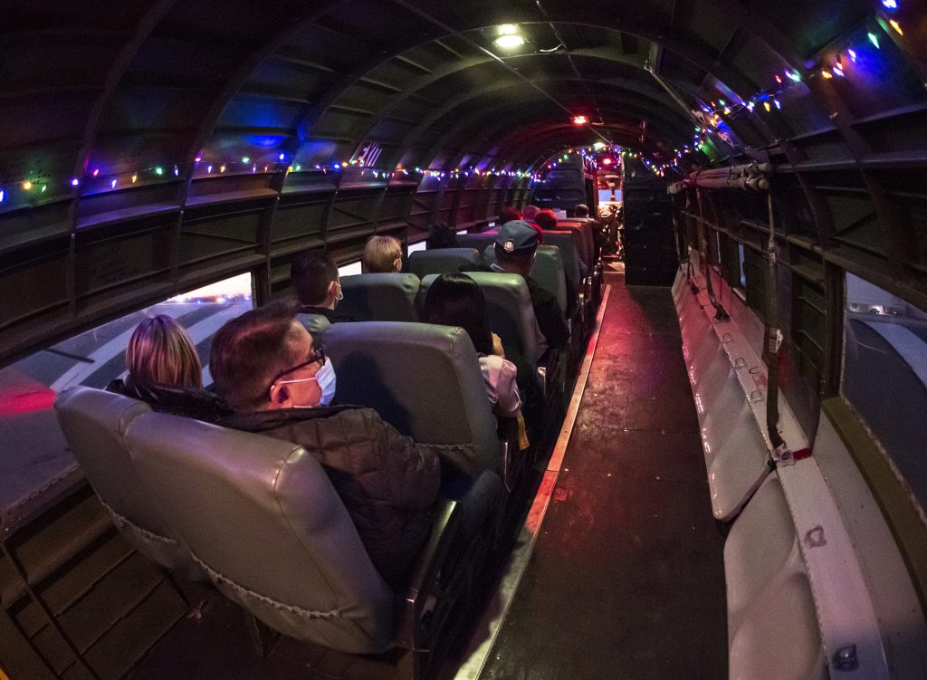 DC-3 Christmas Lights Flights Are a Texas Christmas Tradition 14 GCA Flight Daniels 02