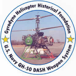 Hickory Aviation Museum Adds Rare Gyrodyne YRON-1 Rotorcycle 14 GHHF DASH Logo