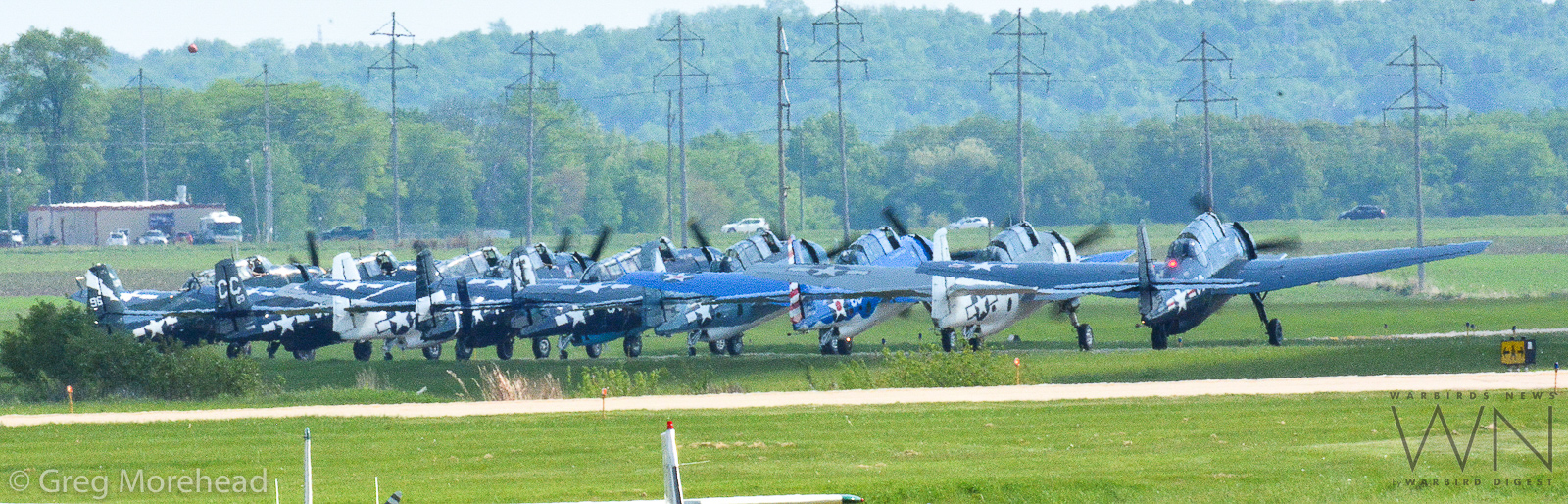 3rd Annual TBM Gathering - Avengers and Veterans, Warbirds and Patriots Invade Illinois 41 GSM 2986