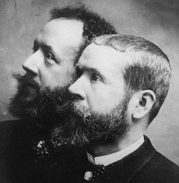 Today in Aviation History: First Airship Flight Powered by Electricity 13 Gaston Tissandier left and Albert Charles Tissandier Fine Art America