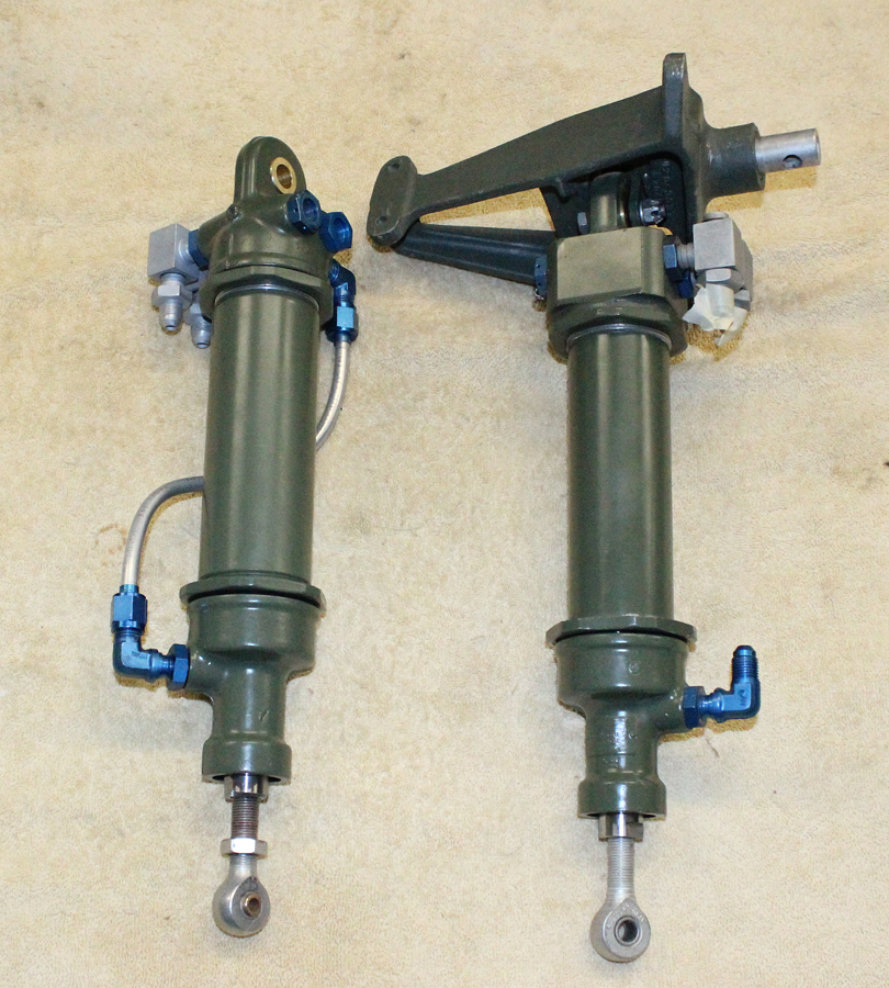 XP-82 Twin Mustang - Feb.-April, 2015 - Restoration Update 19 Gear door uplock cylinders. (photo via Tom Reilly)