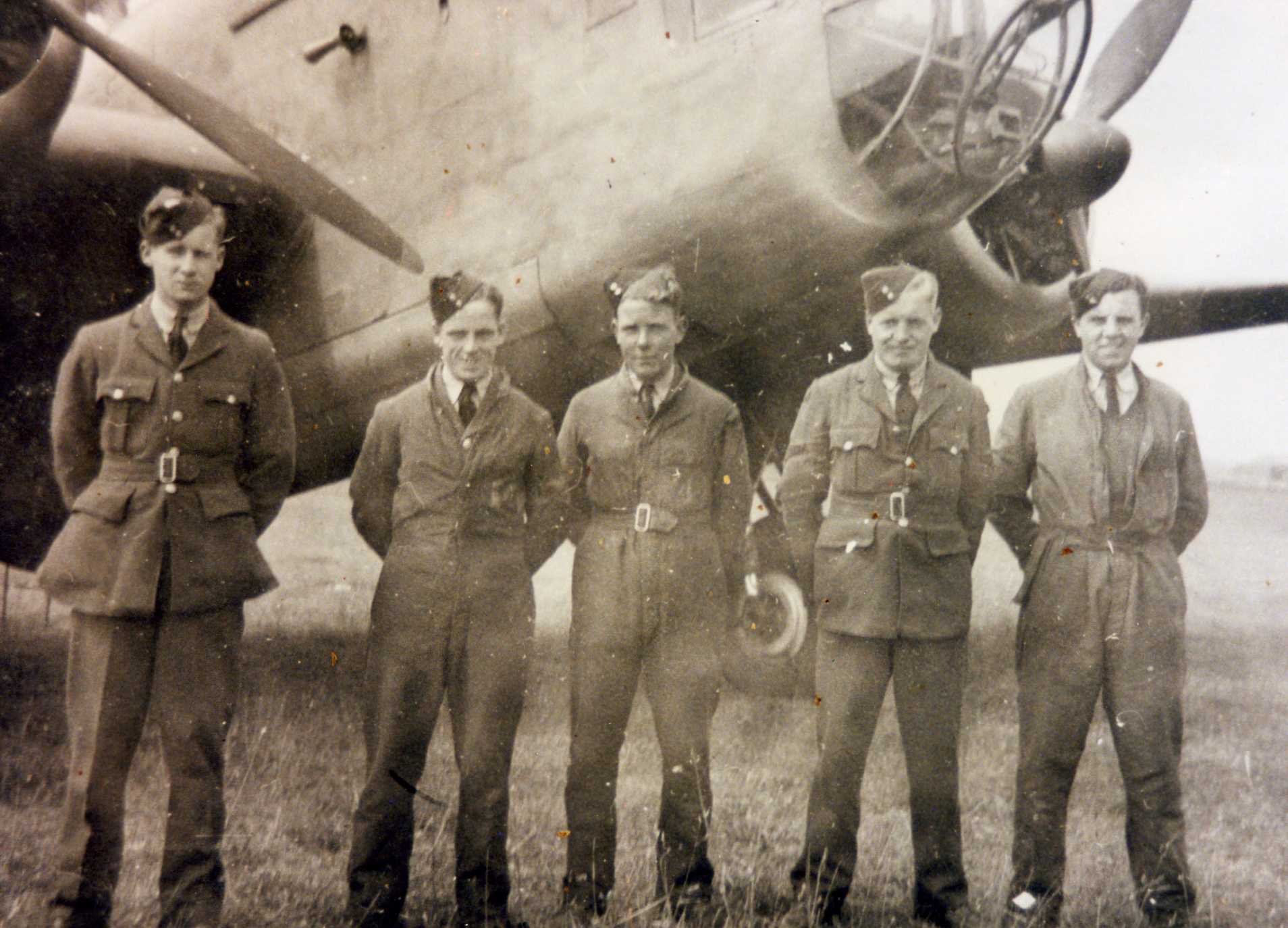 Student helps restore Handley Page Hampden 11 '©Trustees of the Royal Air Force Museum’