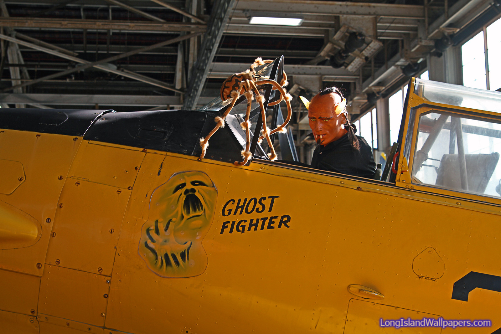“Fright Takes Flight” at the American Airpower Museum’s Halloween Celebration 10 Ghost Fighter 2