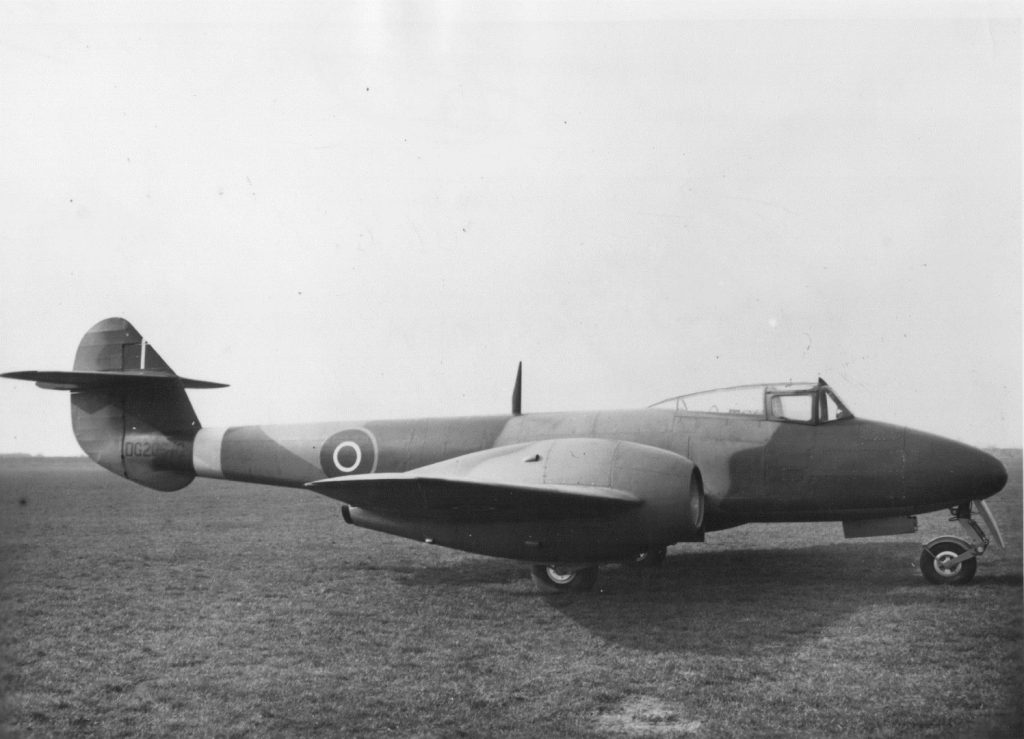 Today in Aviation History: The First Allied Jet Fighter Enters Service in World War II 12 Gloster Meteor DG206 G the first Meteor to fly