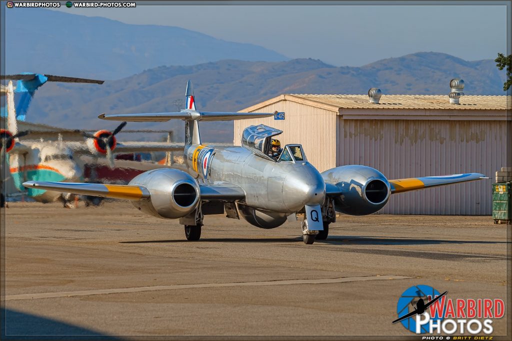 Today in Aviation History: The First Allied Jet Fighter Enters Service in World War II 15 Gloster Meteor T7 WA591 o