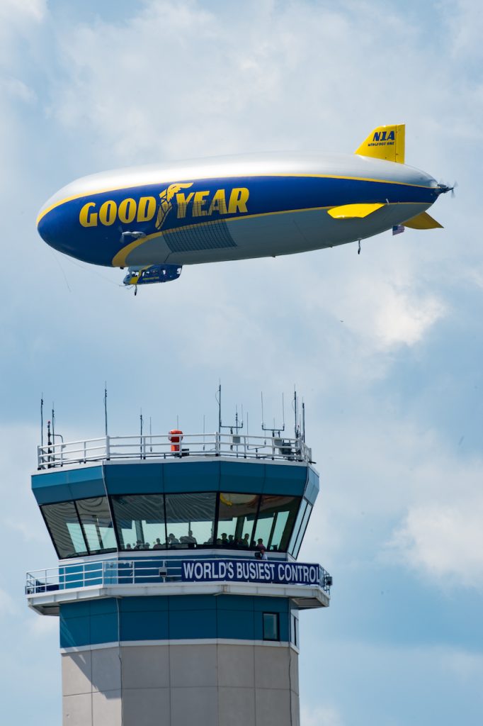 Goodyear to Celebrate 100 Years of Airship Flying at EAA AirVenture Oshkosh 2025 15 Goodyear 2015 Boeing Plaza by Tyson Riniger