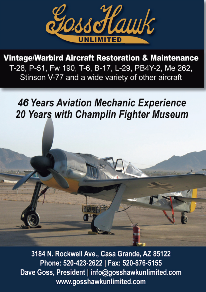 GossHawk Unlimited 14 Gosshawk Aviation