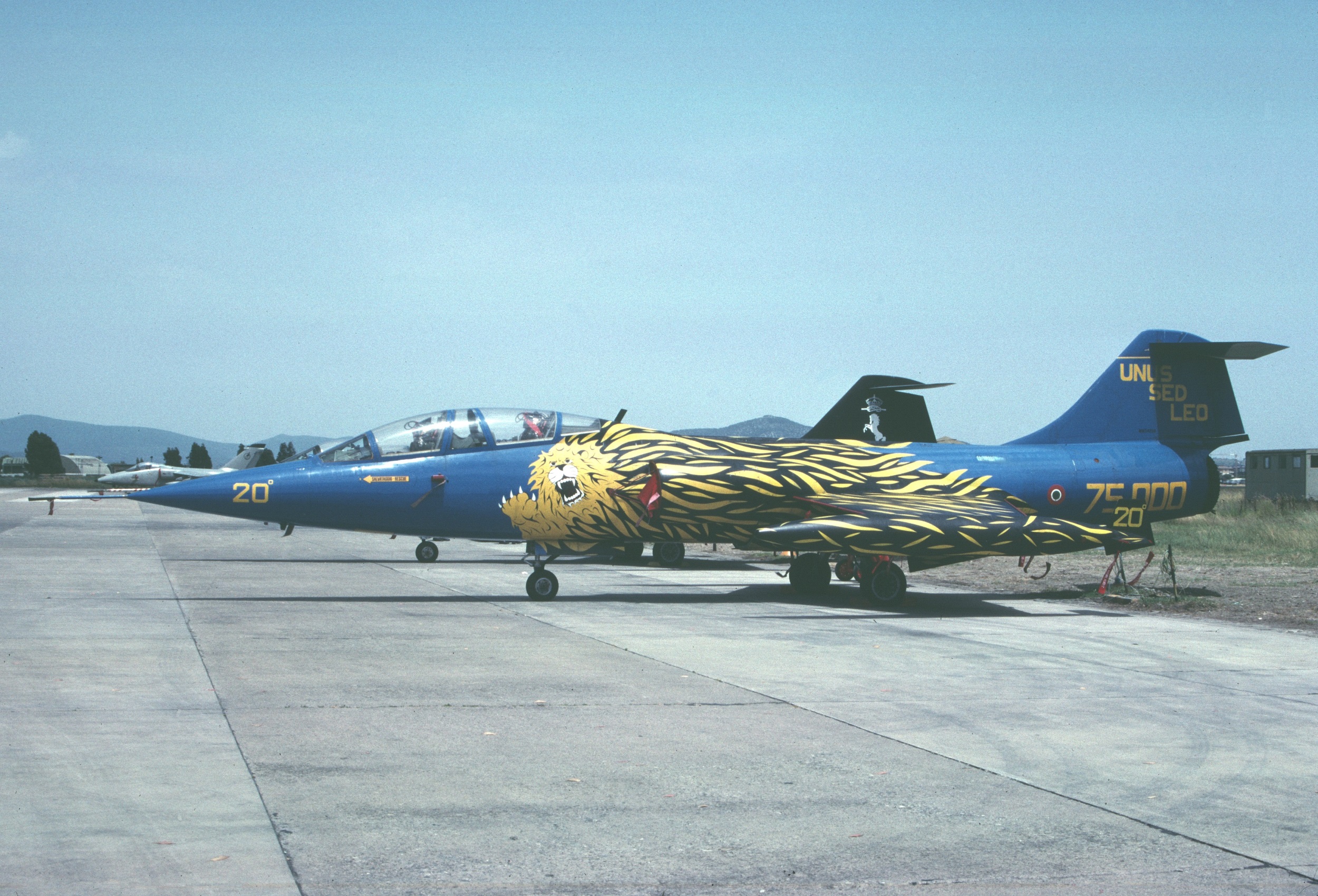 Jet Black Starfighter in the Air Again! 15 Grooseto 00.06.91 MM54258 archivio D.Mattiuzzo