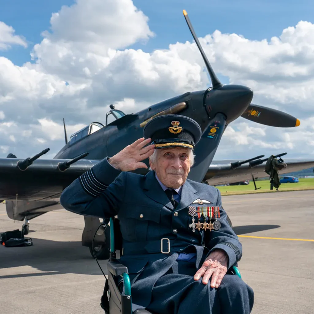 The Last Battle of Britain Pilot, John "Paddy" Hemingway, Passes Away at 105 13 Group Captain John Paddy Hemingway the last of the few