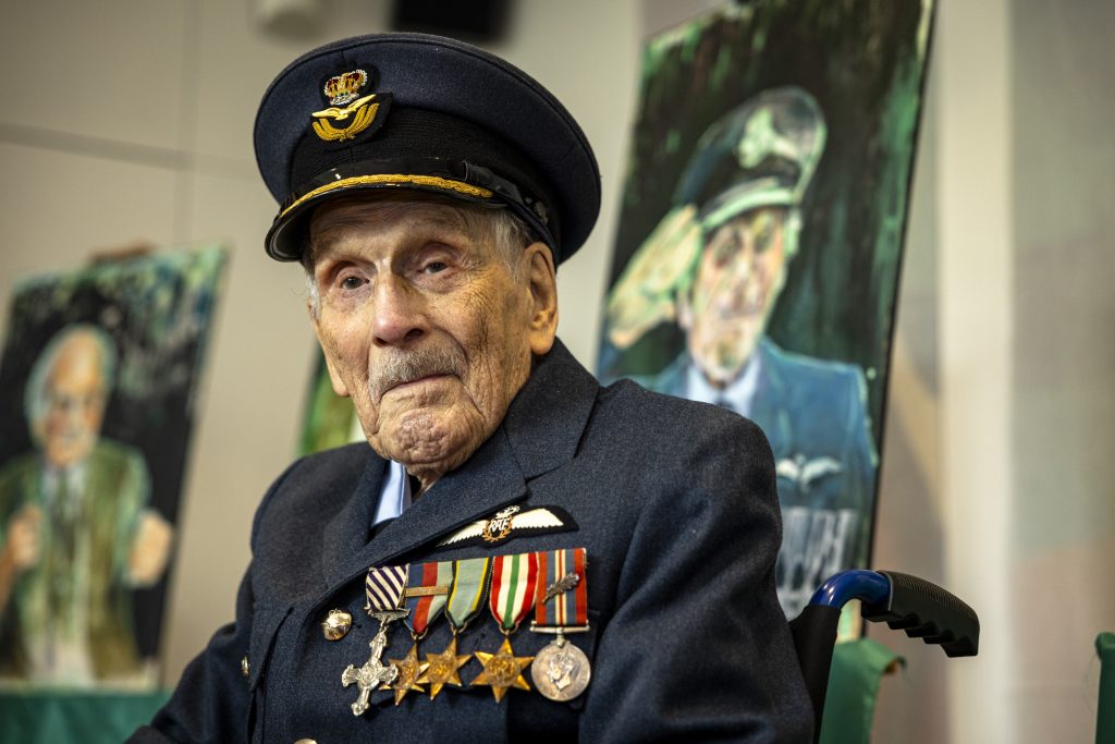 Victory in the Air: 85th Anniversary of The Battle of Britain 12 Group Captain John Paddy Hemingway 105th Birthday celebration