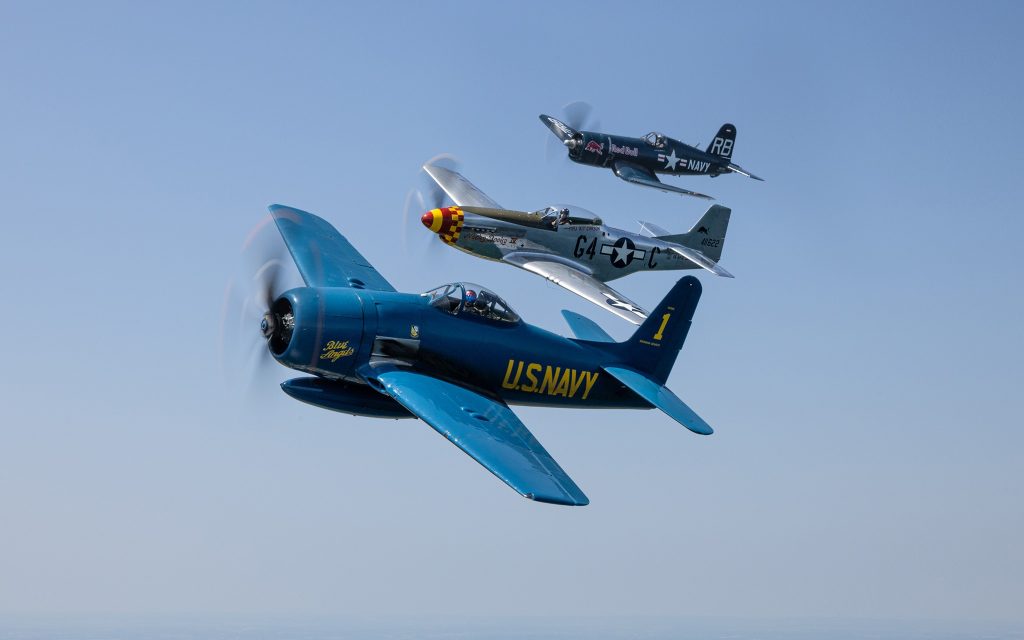 The Flying Bulls Officially Announce Acquisition of Iconic Blue Angels Bearcat 15 Grumman F8F 2 Bearcat BuNo 121776 Blue Angels 2