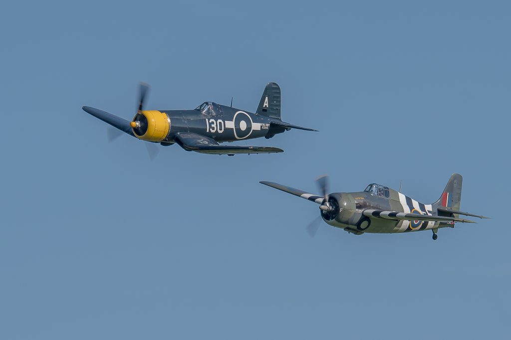 FG-1D Corsair KD345 Departs the UK For a New Chapter in The United States 14 Grumman FM 2 Wildcat JV579 F The Old Thing Vought Corsair lV FG 1D KD345 A 130 D05 9483