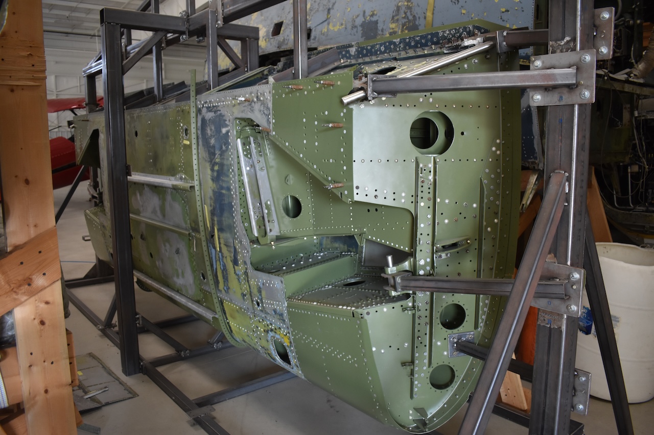 Ex-Stoltzfus, Soplata Grumman TBM Avenger Project Offered for Sale 17 Grumman TBM 3N N10164 0358