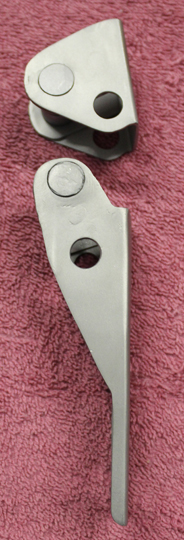 XP-82 Twin Mustang - Feb.-April, 2015 - Restoration Update 15 Gun bay door latch mechanism. (photo via Tom Reilly)