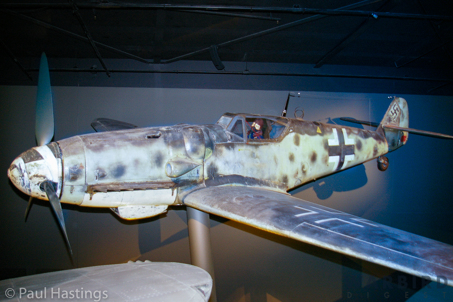 Australian War Memorial - AU$500M Expansion Plans 10 HAS034301 The AWMs Messerschmitt Bf 109 G 6 WNr. 163824 wears its original paint Photo Paul Hastings