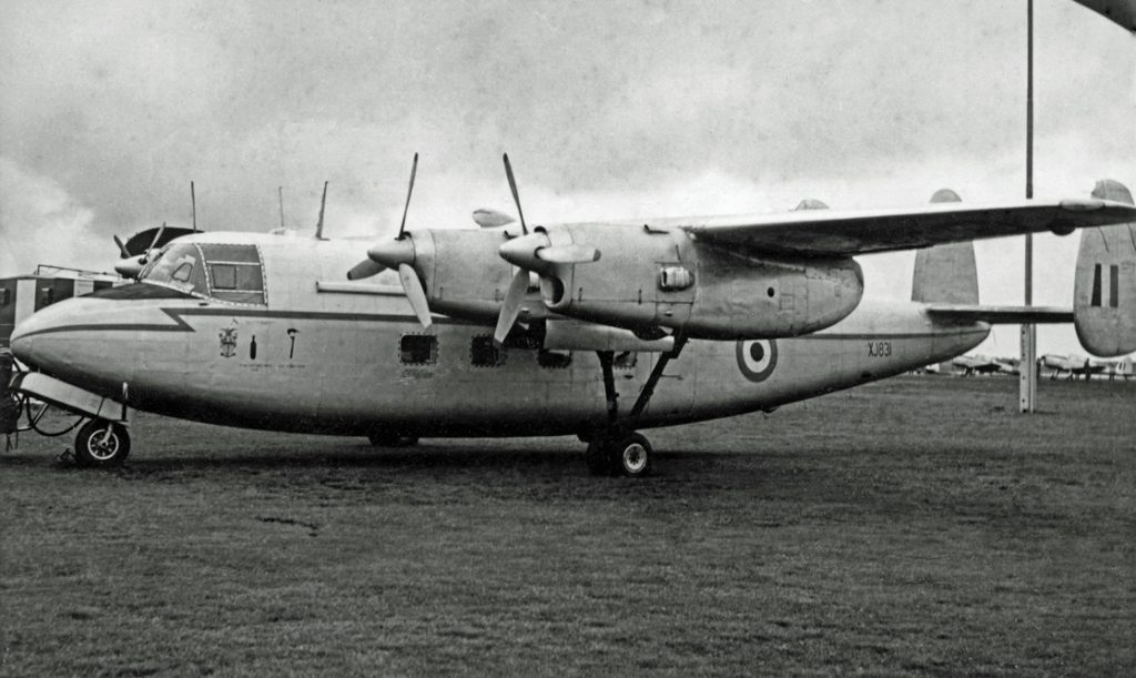 Today in Aviation History: First Flight of the Handley Page Marathon 11 HPR.1 Marathon 1A XJ831 RAE BLA 06.09.56 edited 3