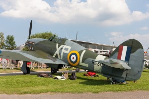 Air Show Report: Germany's Hahnweide Oldtimer Air Show 2013 15 Hangar 11's Hawker Hurricane (Image Credit: Andreas Zeitler)