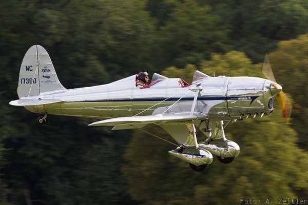 Air Show Report: Germany's Hahnweide Oldtimer Air Show 2013 20 Stunning streamlined Ryan STM at Hahnweide Oldtimer Fliegertreffen (Image Credit: Andreas Zeitler)