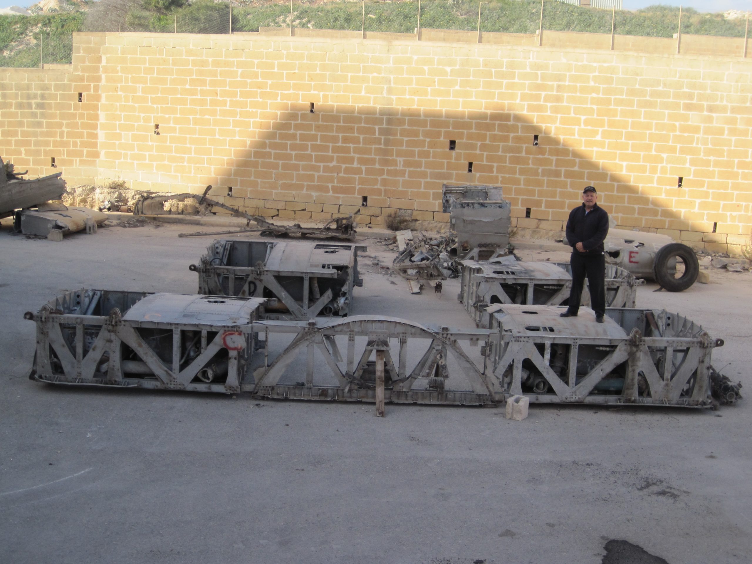 Halifax 57 Rescue Sets Out to Rebuild a Handley Page Halifax 36 Halifax main wing saved in MALTA scaled