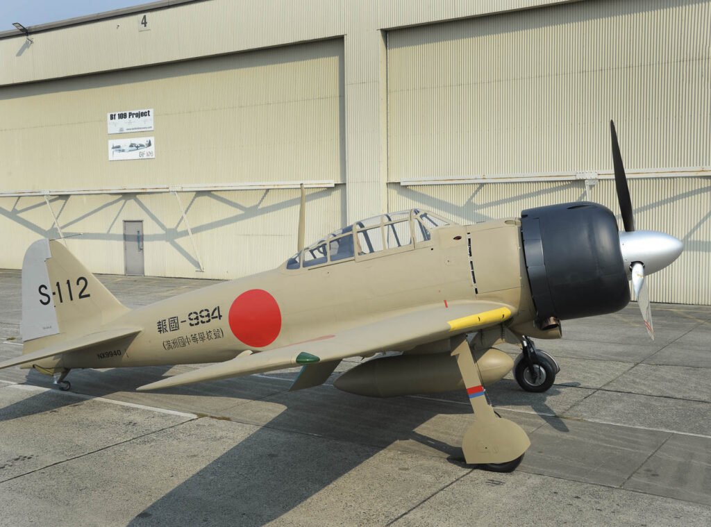 Military Aviation Museum's Mitsubishi A6M3 Model 32 Zero Flies! 24 Hamp 199 Copysmall