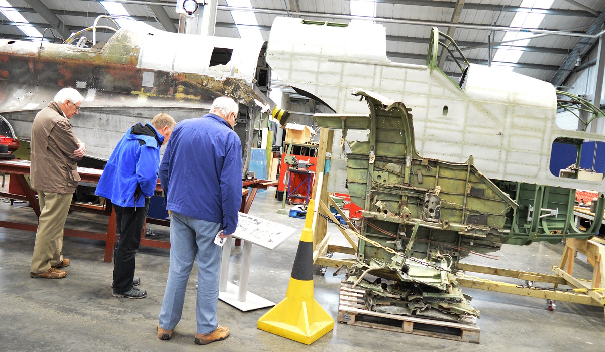 Rare Aircraft on Show During Open Week 10 Hampden_Forward_Fuselage