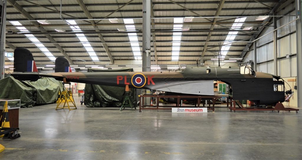 Aircraft Conservation Work Goes on Show at The RAF Museum 12 Hampden RAFMuseumCosford 1